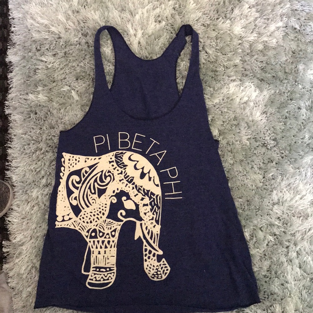 Pi beta phi tank top elephant